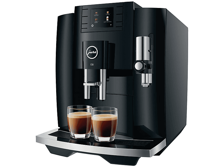 JURA 15355 E8 Kaffeevollautomat Piano Black
