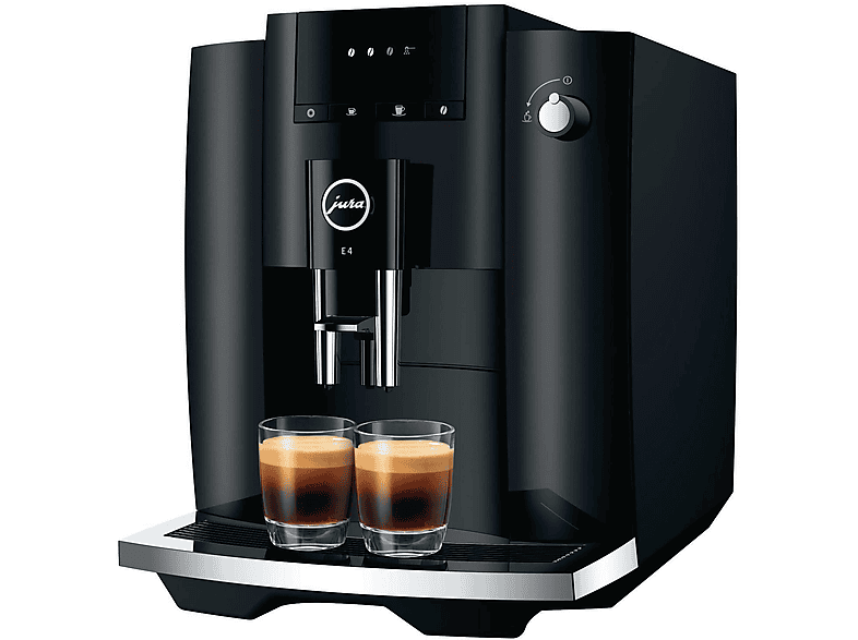 JURA 15435 E4 PIANO BLACK (EA) Kaffeevollautomat Piano Black