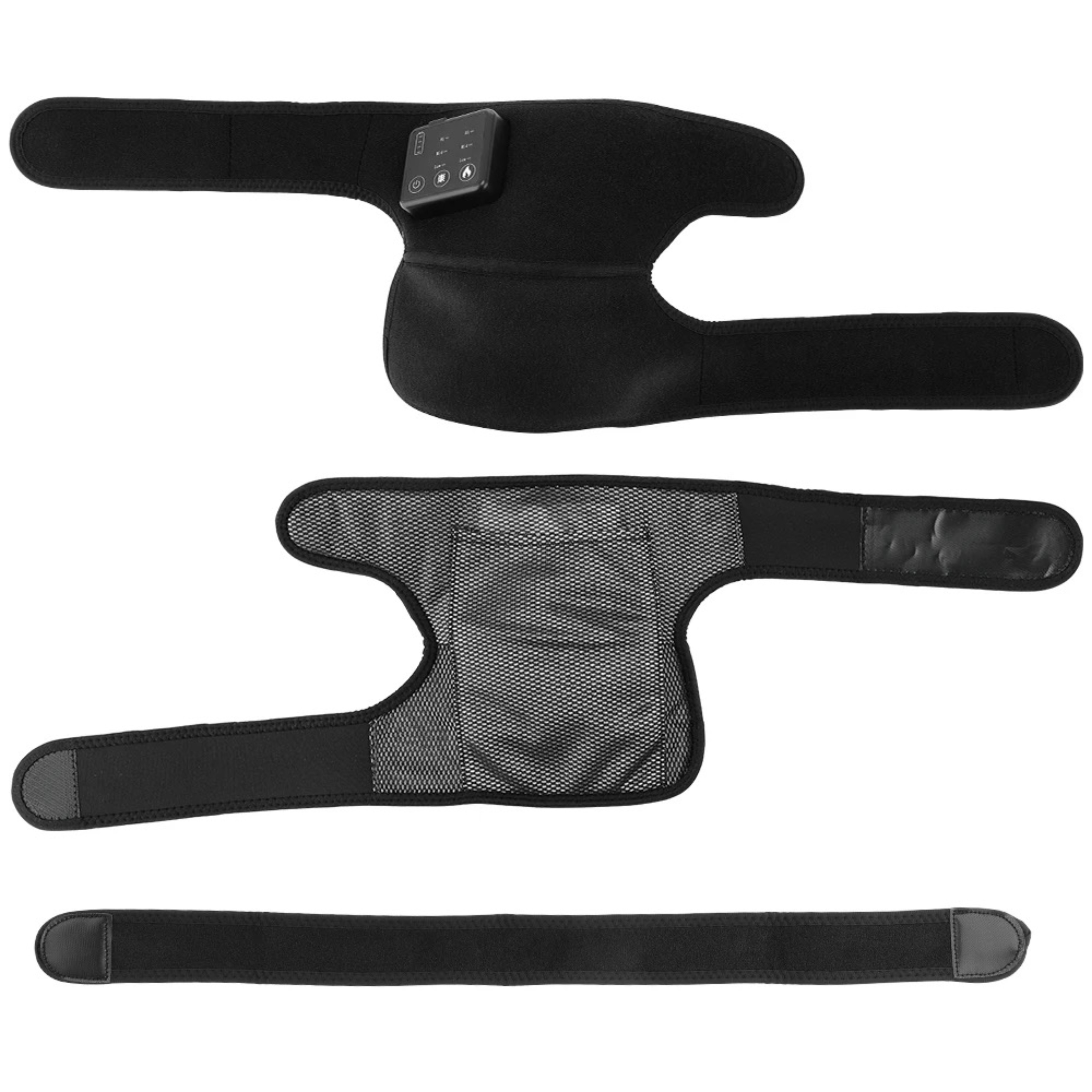 Mały, szary oczyszczacz powietrza obok śpiącego kota.