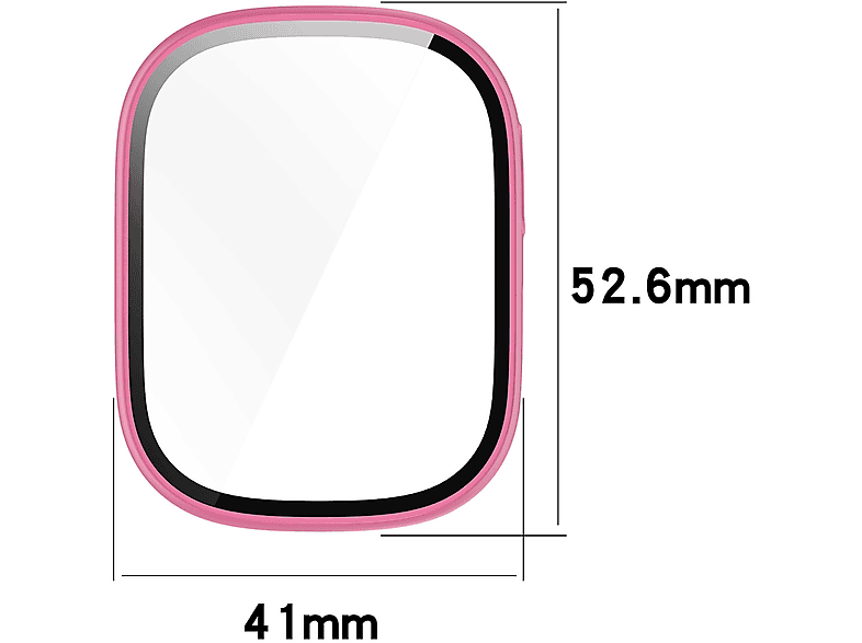 Custodia Cubot P80 + Vetro Temperato – Copertura Fiori Di Pera, Silicone TPU Trasparente, Angoli Rinforzati