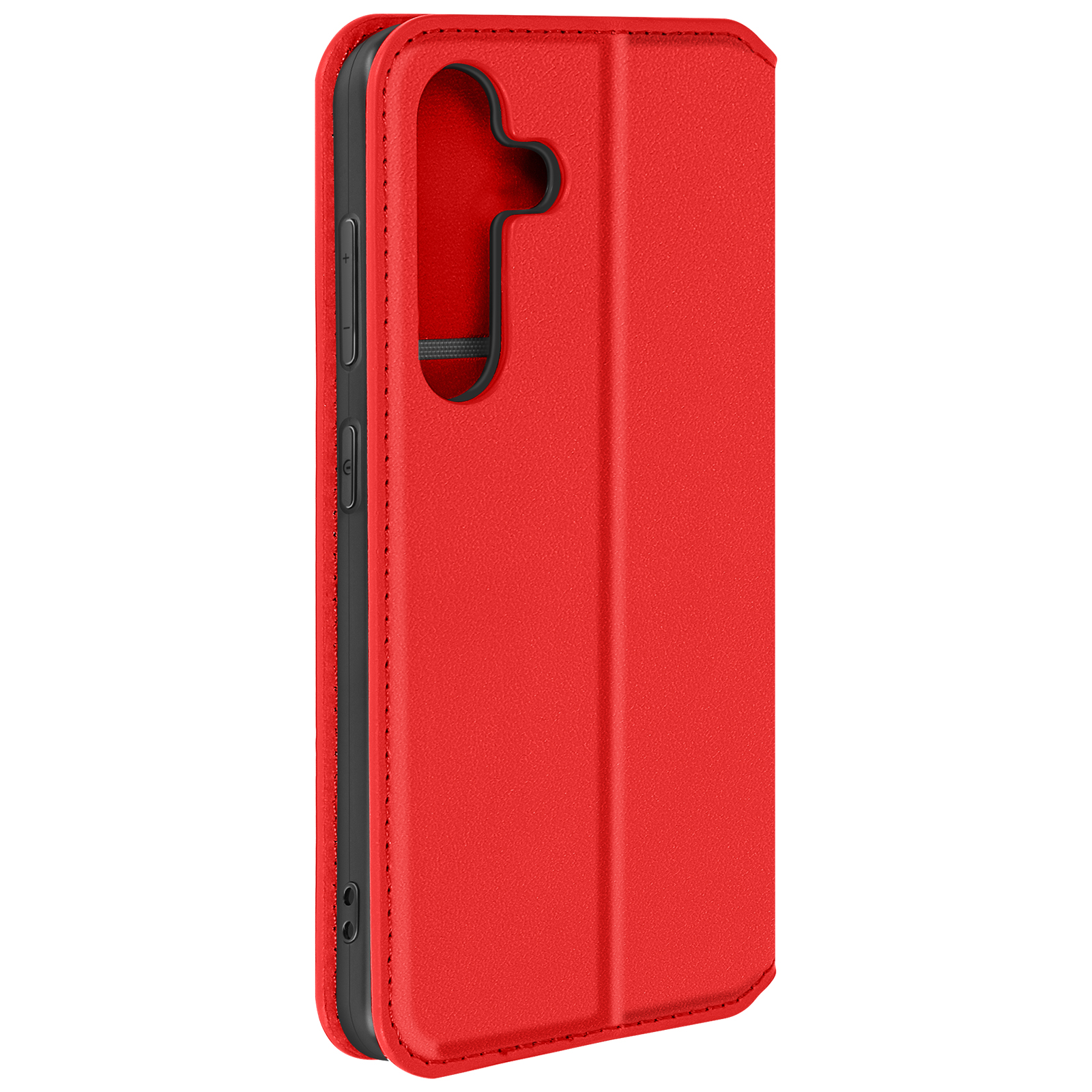 Caseroxx Bookstyle-Case Para Gigaset GS280 En Negro Fabricado Con Cuero