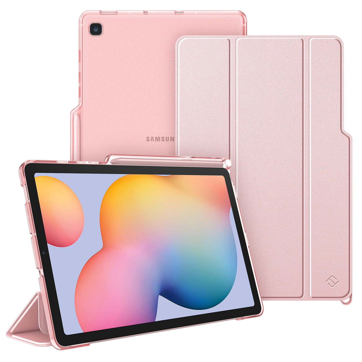 FINTIE Hülle, Bookcover, Samsung, Galaxy Tab S6 Lite 10,4 Zoll 2020 (P610/  P615), Roségold - Main Image