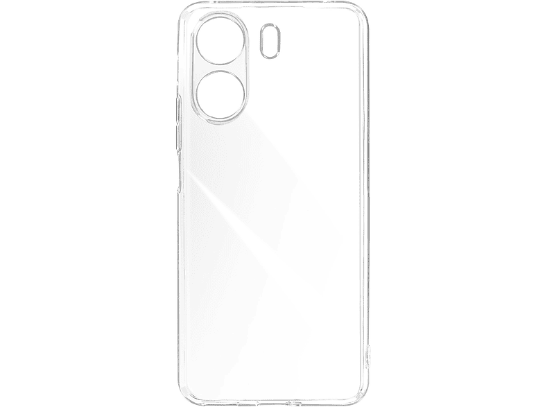 Custodia Per Xiaomi Poco C65 Con Specchio Intelligente BAIDIYU - Flip Cover Con Supporto, Visualizza Ora E Meteo, Rosa Oro