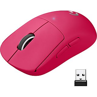 LOGITECH G Pro X Superlight Magenta Gamingmuis Muis Magenta