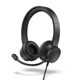 TRUST 24133 RYDO ON-EAR USB HEADSET, On-ear Headset Schwarz