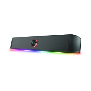 TRUST GXT 619 Thorne Stereo Soundbar met RGB verlichting - Zwart