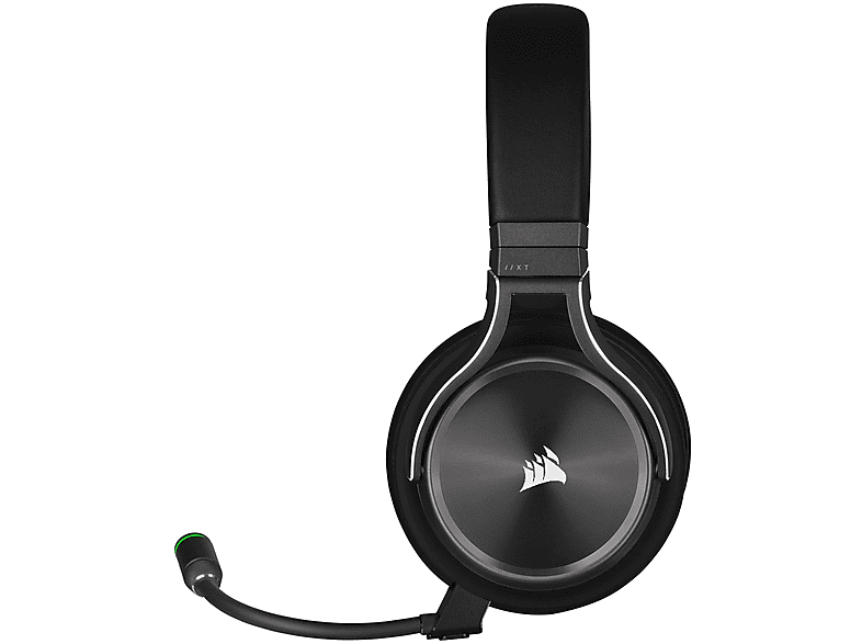 Ersatz-Ohrpolster Für Corsair Virtuoso RGB Wireless SE – Weich, Bequem, Aus Protein-Leder & Memory-Schaum (grau)
