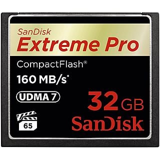 Tarjeta SD 32 GB - SANDISK SanDisk Extreme Pro Compact Flash 32GB
