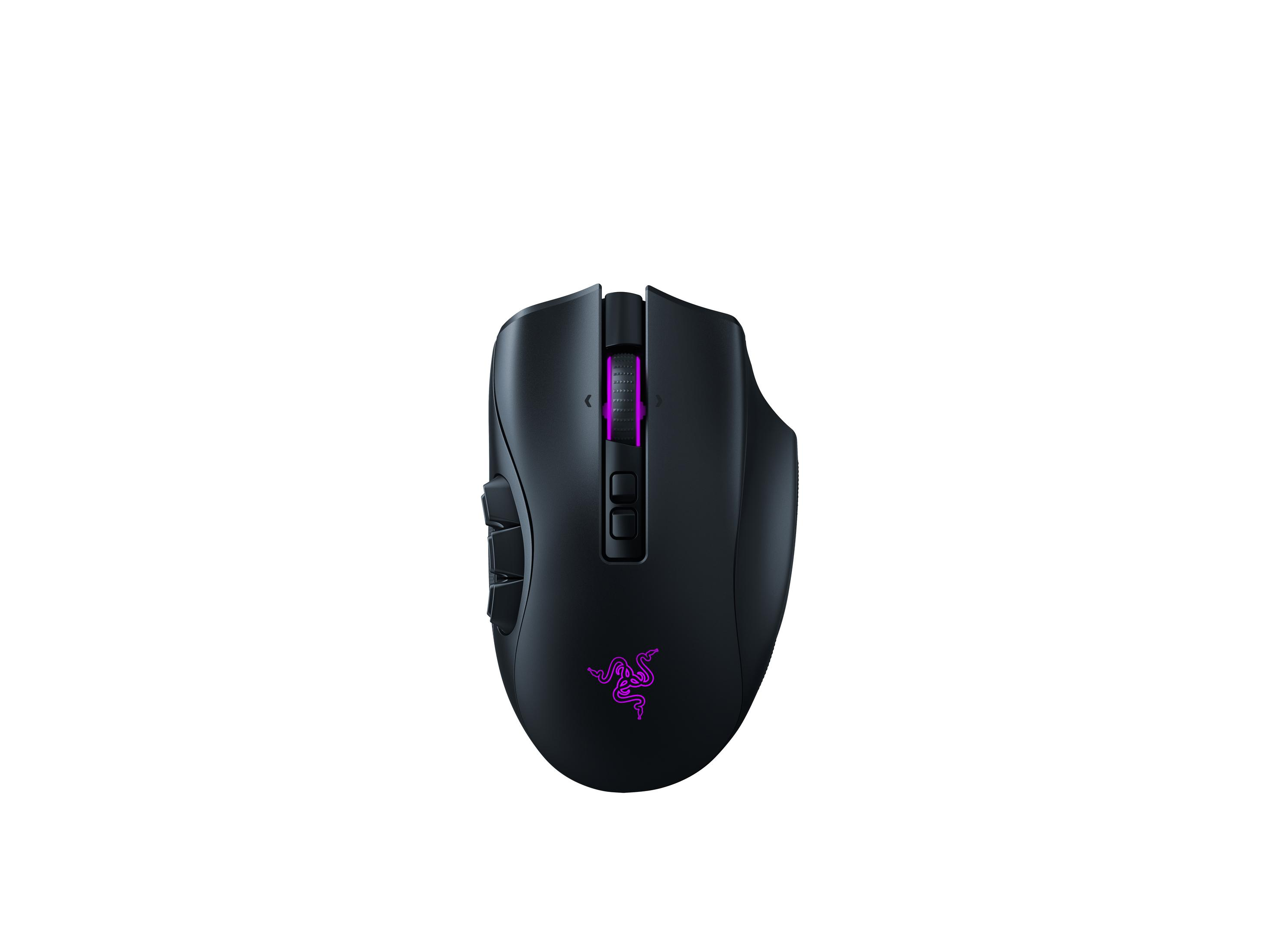 RAZER RZ01-03420100-R3G1 NAGA PRO Gamingmaus, Schwarz | MediaMarkt