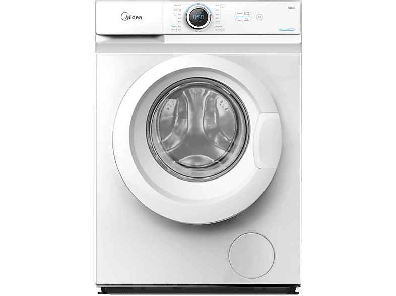 Lavadora carga frontal - MIDEA MF100W60/1/W-Es