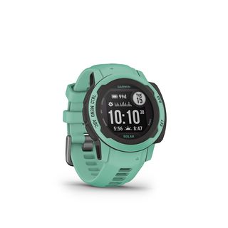 GARMIN INSTINCT 2S SOLAR NEO TROPIC Smartwatch Silikon, 112-180 mm, Pastellgrün