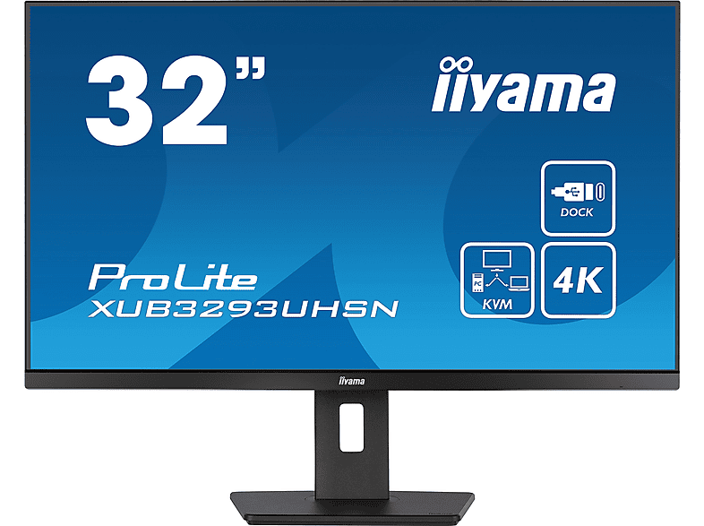 Monitor gaming - IIYAMA IIYAMA ProLite 31,5" LCD IPS 4K UltraHD 60Hz Negro