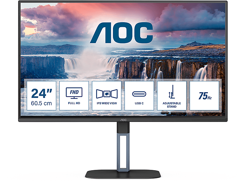 Monitor gaming - AOC 24V5C/BK