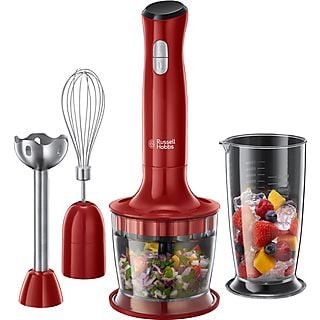 Batidora de mano - RUSSELL HOBBS BATI C/A RUSSELL HOBBS 247, 500 W, 2 velocidades, Rojo