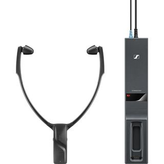 Auriculares inalámbricos - SENNHEISER RS 2000, Bajo barbilla, Negro