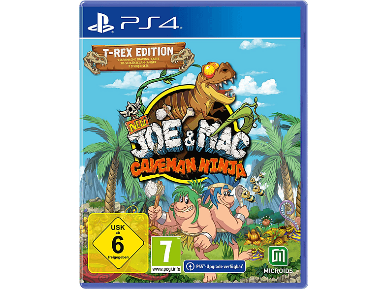 PS4 NEW JOE & MAC: CAVEMAN NINJA - T-REX EDITION - [PlayStation 4]