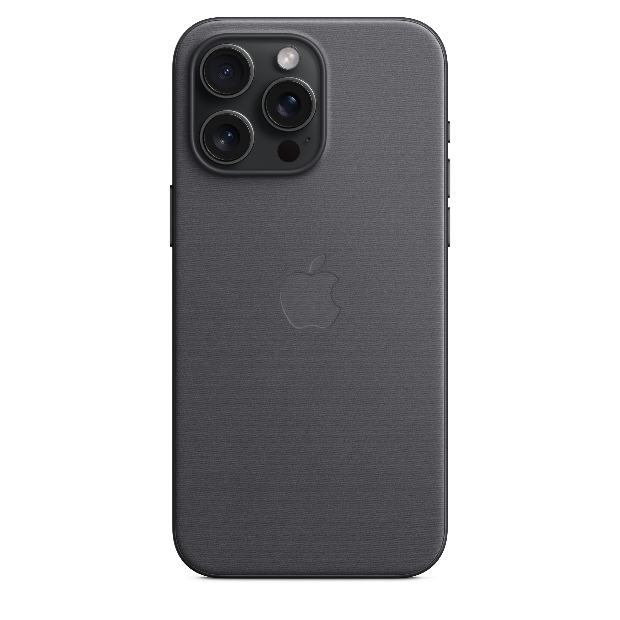 PANZERGLASS FineWoven Backcover MagSafe - Geschikt voor Apple iPhone 15 Pro Max - Telefoonhoesje voor Apple iPhone 15 Pro Max Grijs