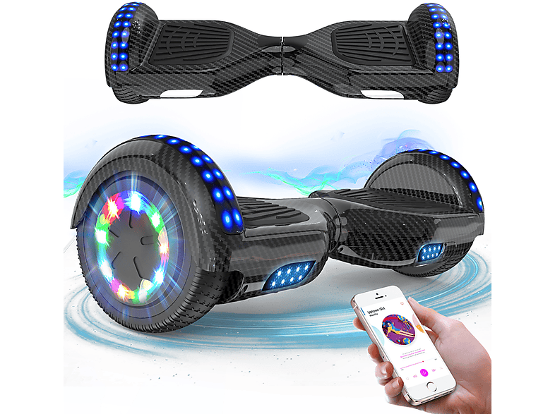 RCB 8,5 Zoll Offroad Hoverboard - All-Terrain E-Board Mit LED Für Kinder & Erwachsene