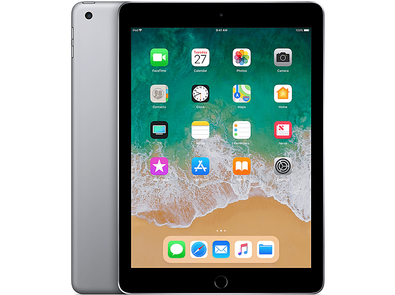 APPLE iPad, Tablet, 32 GB, 9,7 Zoll, Grau