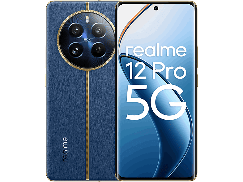 Móvil - REALME 12 PRO 6.7P/5G/8N/8+256GB/BL