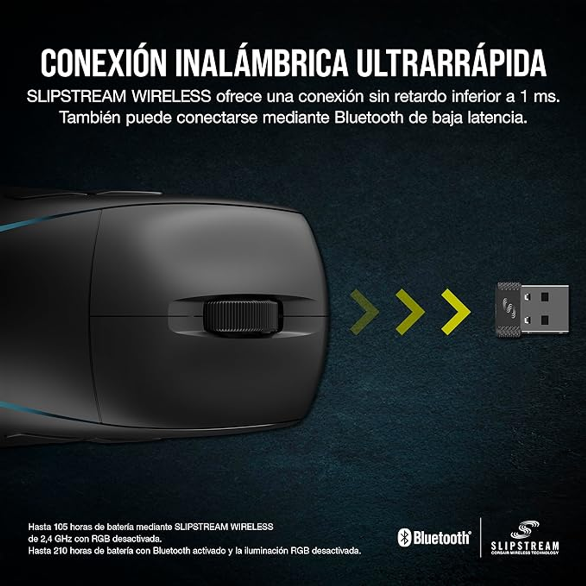 CORSAIR M75 Gaming-muis Zwart