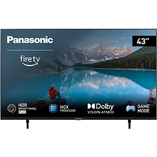 TV LED 43" - PANASONIC TX-43MX800E, UHD 4K, Procesador HCX, Smart TV, DVB-T2 (H.265), Negro