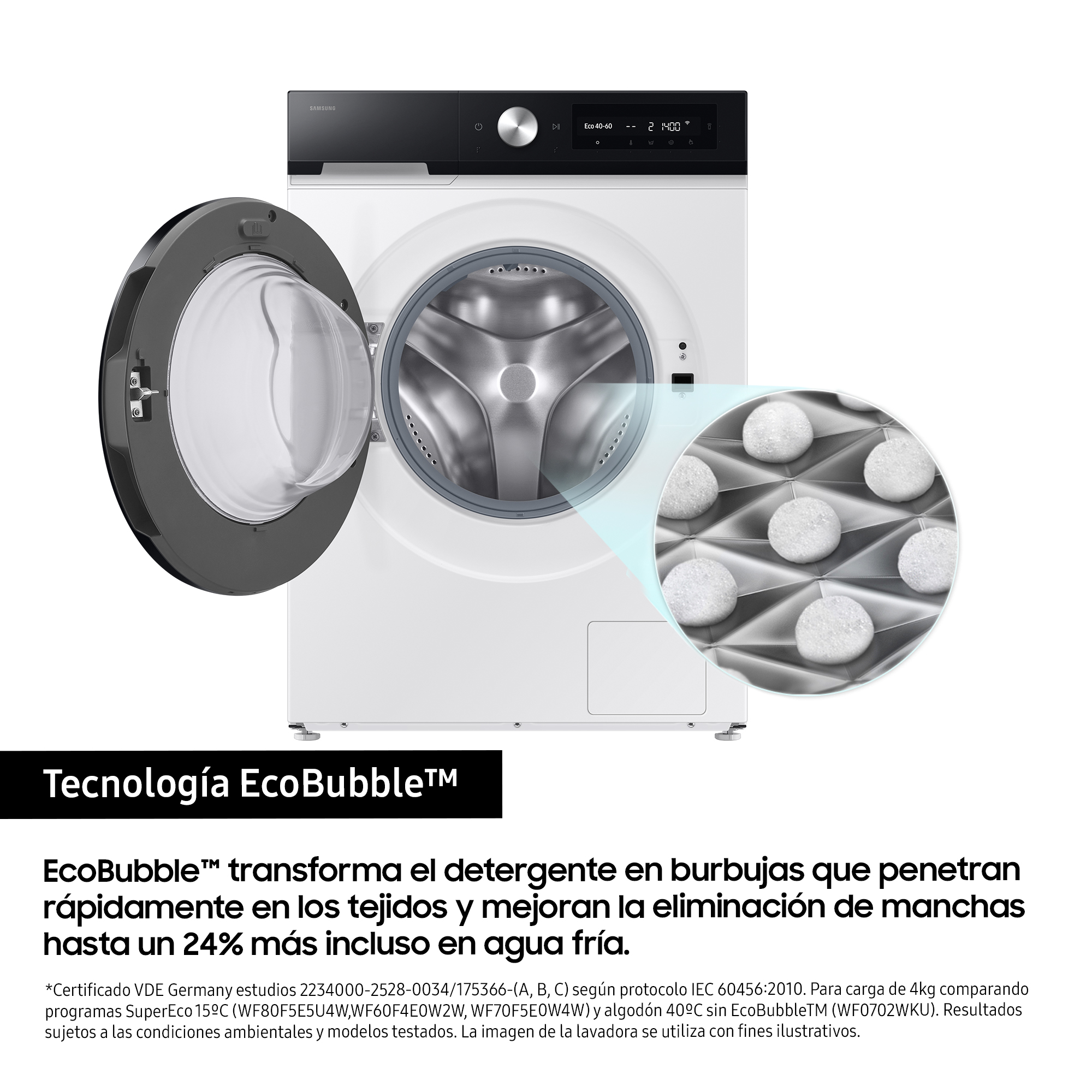 Pralka SAMSUNG WW11DB7B94GE Biały