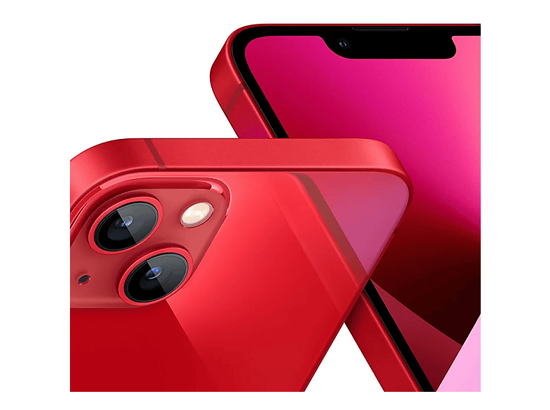 APPLE 1518053 MLQF3QL/A IPHONE 13 RED 512GB, Rojo, Móvil iOS, 512