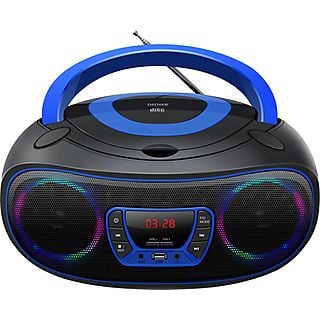 Reproductor CD  - Radio Cd Mp3 Denver Electronics Tcl-212 Bluetooth Led Lcd, Azul DENVER, Azul