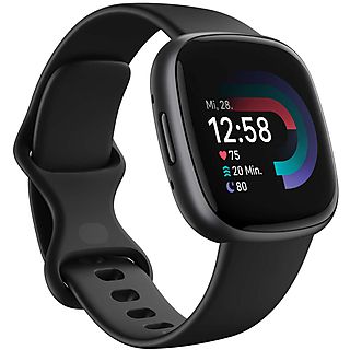 Smartwatch - FITBIT FB523BKBK, 4.05 cm, Negro