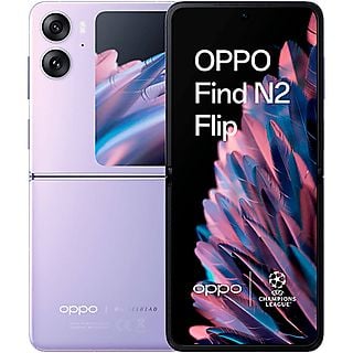 Móvil - OPPO Find N2 Flip, Violeta, 256 GB, 8 GB RAM, 6,8 ", Mediatek Dimensity 9000+ (4 nm), Android