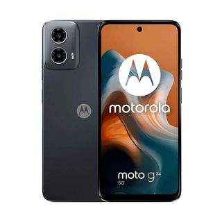 Móvil - MOTOROLA Moto G34 5G, Negro, 128 GB, 4 GB RAM, 6,5 ", Qualcomm Snapdragon 695 5G (6 nm), Android