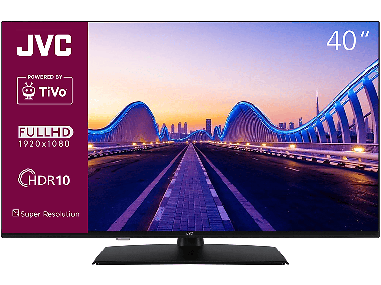 JVC LT40VF5355 LED TV (Flat, 40 Zoll / 102 cm, FullHD, SMART TV) MediaMarkt