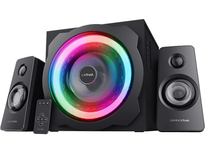 Trust Gaming GXT 610 Argus Lautsprecher - 20W Mit LED-Beleuchtung Für PC