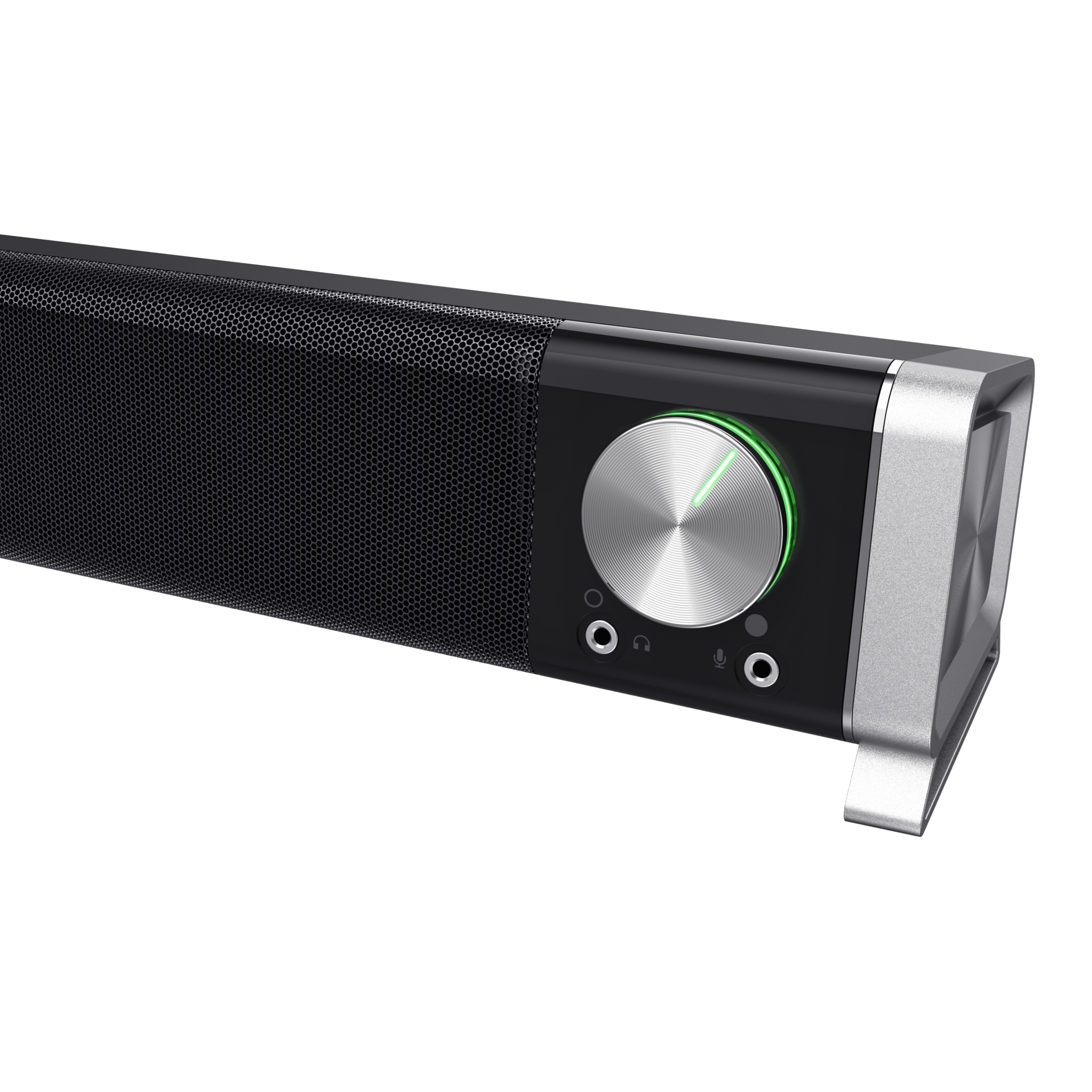 Soundbar Trust Asto 12W, USB, Controle De Volume, Com Entrada Para Fone E Microfone 21046