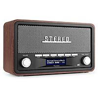 MediaMarkt AUDIZIO Foggia retro dab radio Grijs aanbieding