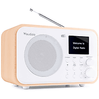 MediaMarkt AUDIZIO Milan dab radio met bluetooth Wit aanbieding