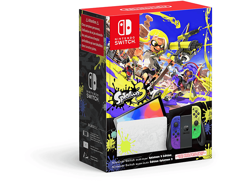 Consola Nintendo Switch - NINTENDO OLED (Splatoon 3 Edition)