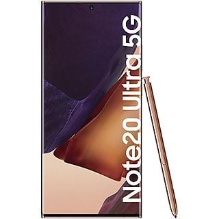 Móvil - SAMSUNG Galaxy Note 20 Ultra 5G, Transparent, 256 GB, 12 GB RAM, 6,9 ", Full HD+, Exynos, 4,500 mAh, Android