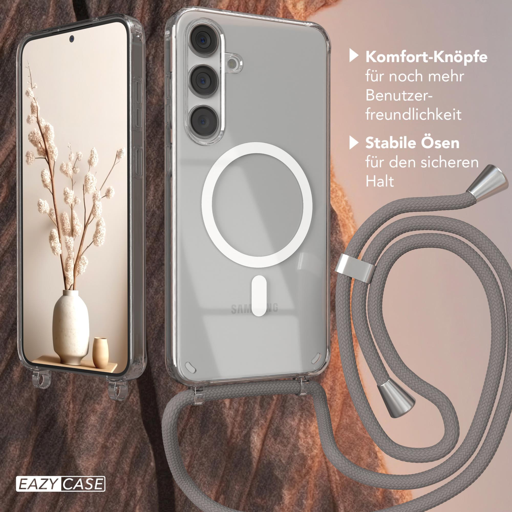 Handyhülle mit Trageband. Telefon- und Hüllendetails.