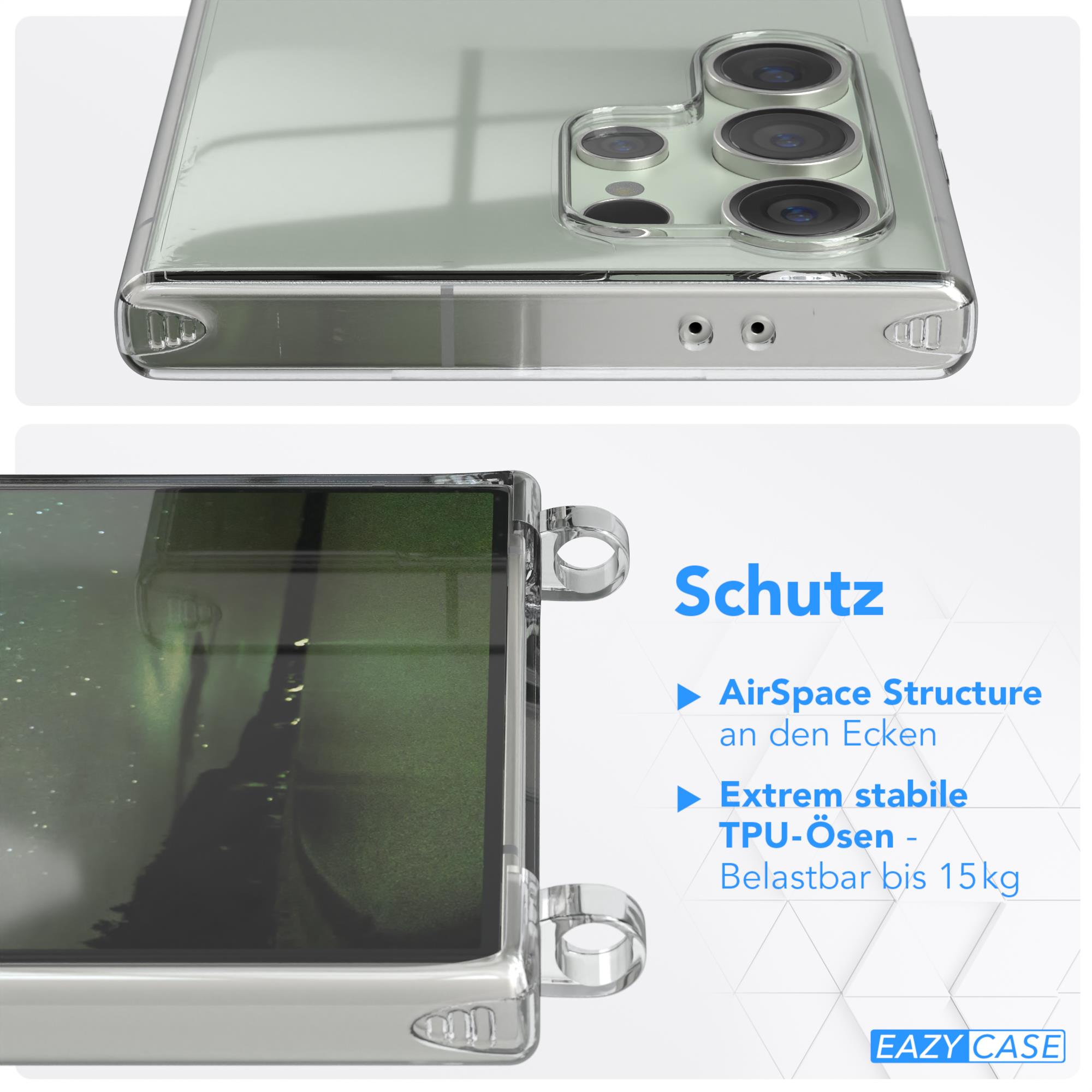 Handyhüllen-Details, transparente Hülle, mit Schutzdetails.