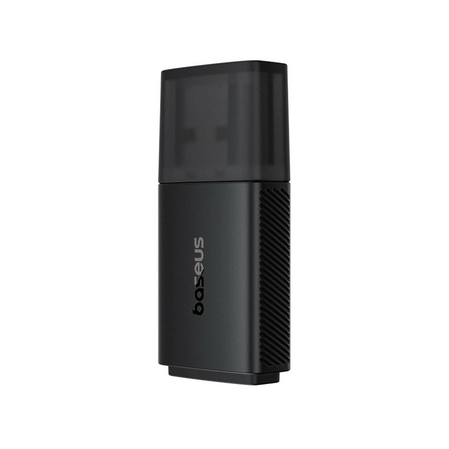 Czarne urządzenie marki Baseus. Jest to urządzenie prostokątne.