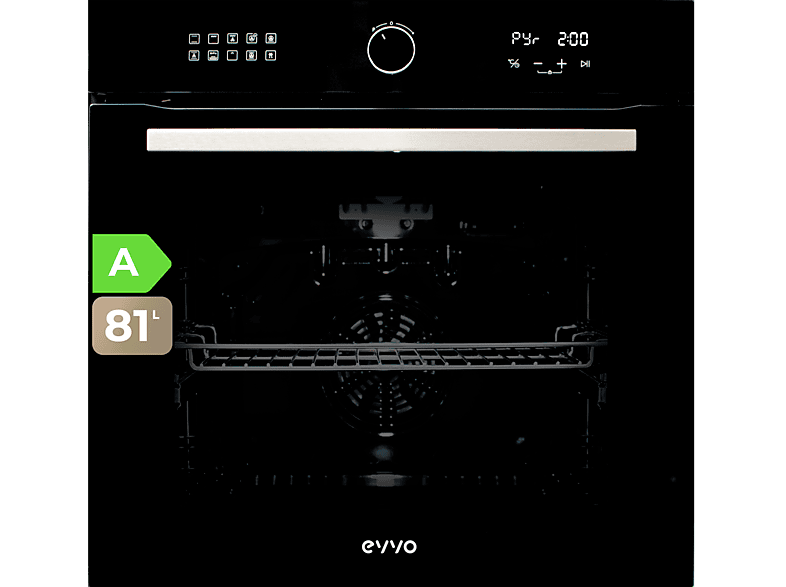 Horno pirolítico - EVVO H30 Black