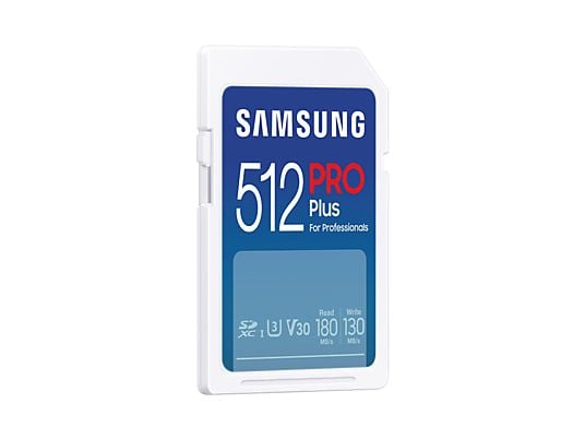 SAMSUNG PRO Plus 512GB 180MB/s SDXC 512 GB 