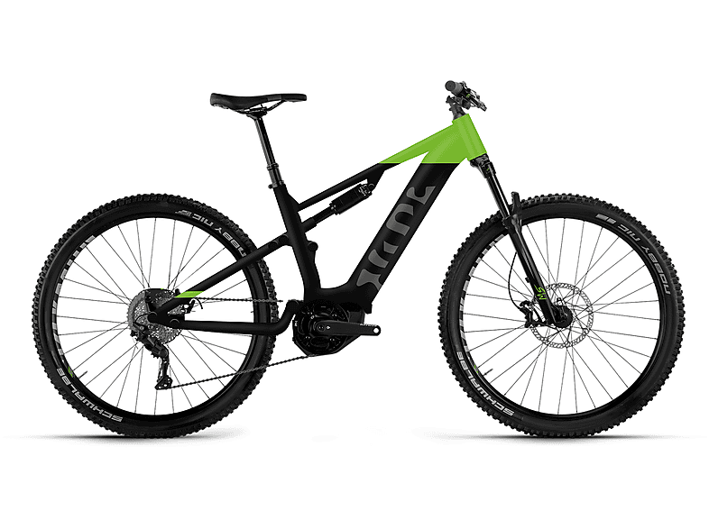 SACHSENRAD M5 Centro Mountainbike (Laufradgröße: 29 Zoll, Rahmenhöhe: 50 cm, Unisex-Rad, 720 Wh, schwarz)