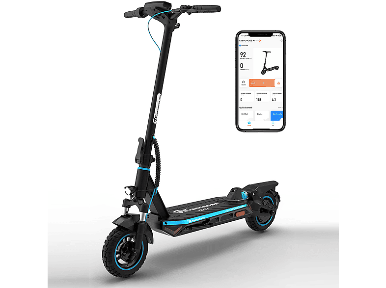 Patinete eléctrico - EVERCROSS TECH A1 homologado