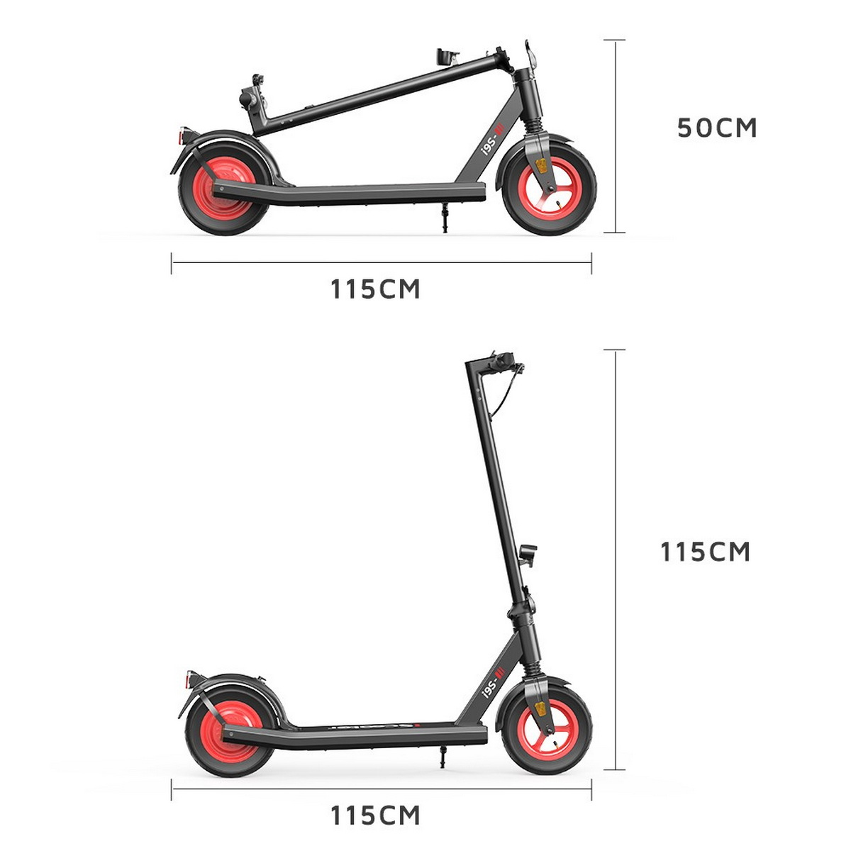 Trottinette électrique IScooter I9 350W Couleur Noire - Neuve Sous Emballage, Moteur Puissant