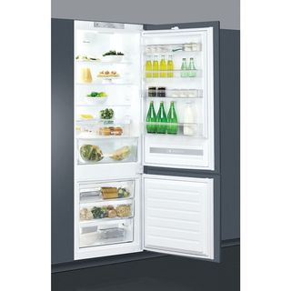 Frigorífico combi - WHIRLPOOL SP40 800 1, Integrable, Frost Free refrigerador, 193,5 cm, Inox