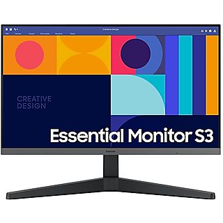 Monitor - SAMSUNG LS24C332GAUXEN, 24 ", Full-HD, 5 ms, 100 Hz, Negro
