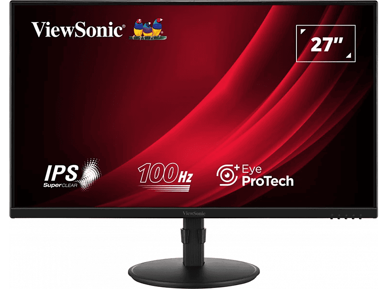 VIEWSONIC VG2708A-MHD 27 Zoll Full-HD Monitor (5 ms Reaktionszeit , 100 Hz , 100 Hz nativ)